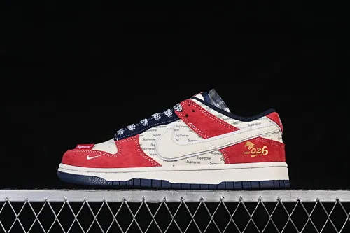 All Categories Nk SB Dunk Series Nk SB Dunk Low High-end Customized Low-top Shoes Nike SB Dunk Low Year of the Horse Joint Street Dominator High-end Customized Low-top Casual Skateboard Shoes DN3168-026
